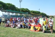 La selección de AEDIR en el XXIV Torneo Deportivo Europeo Aurora en Prato (Italia)